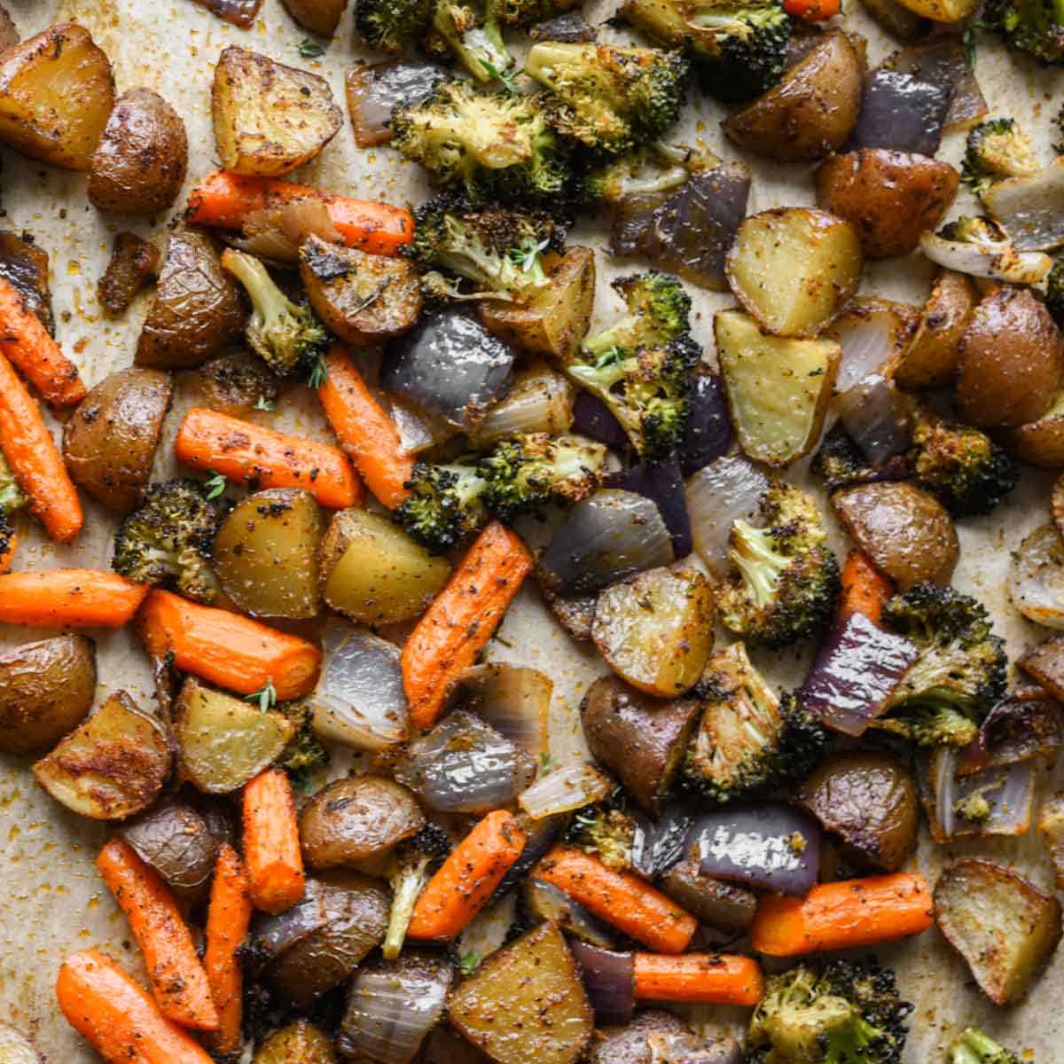 Roasted vegetables